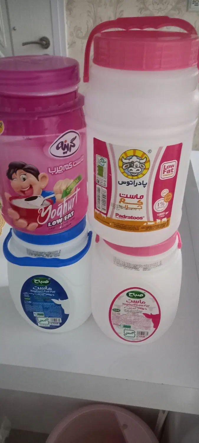 دبه خالی|ظروف نگهدارنده، پلاستیکی، یک‌بارمصرف|مشهد, الهیه|دیوار