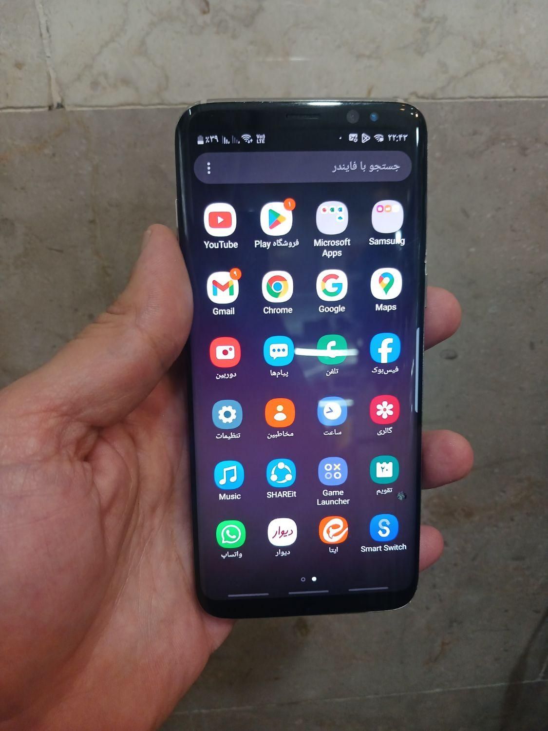 samsung s8 gold|موبایل|تهران, آذربایجان|دیوار