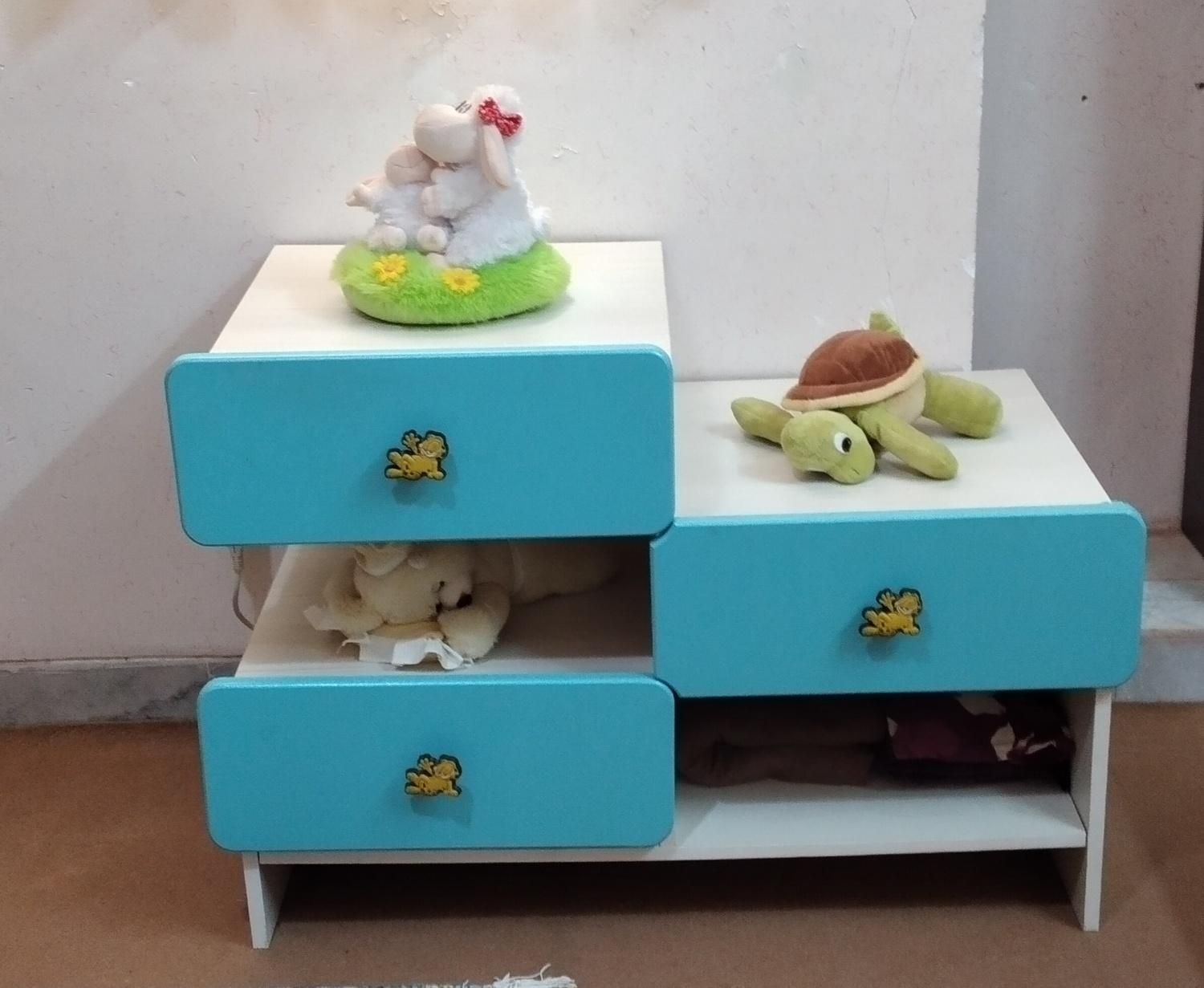 سرویس خواب کامل کودک و نوجوان|تخت و سرویس خواب|سمنان, |دیوار