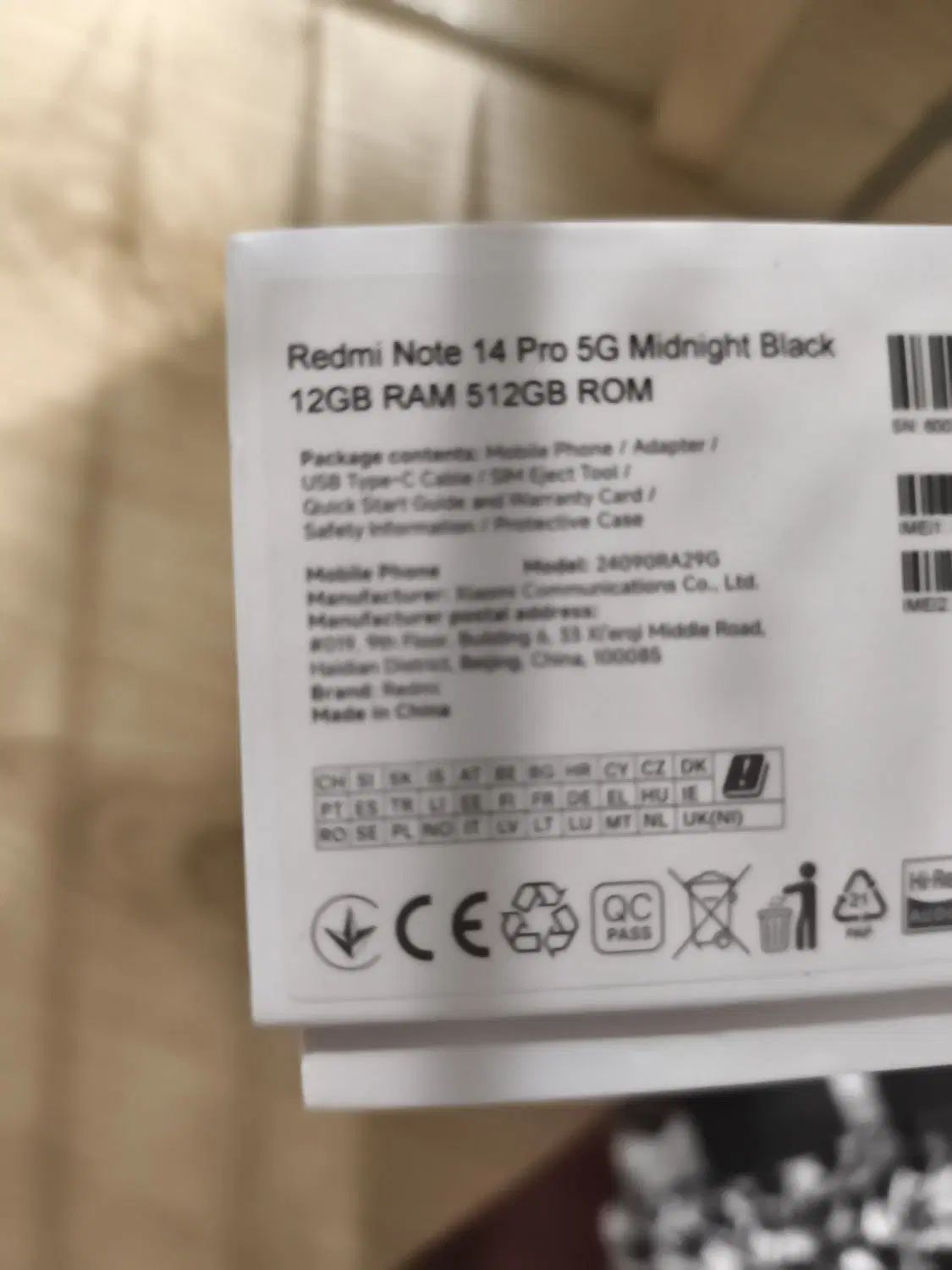 گوشی Redmi Note14 Pro. 5G|موبایل|فردیس, فردیس|دیوار