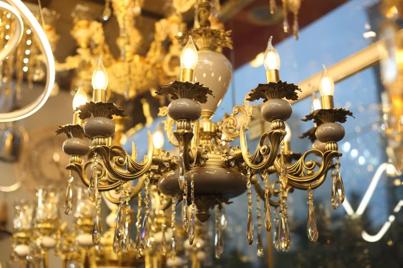 لوستر سلطنتی جدید|لوستر و چراغ آویز|مشهد, رضاشهر|دیوار