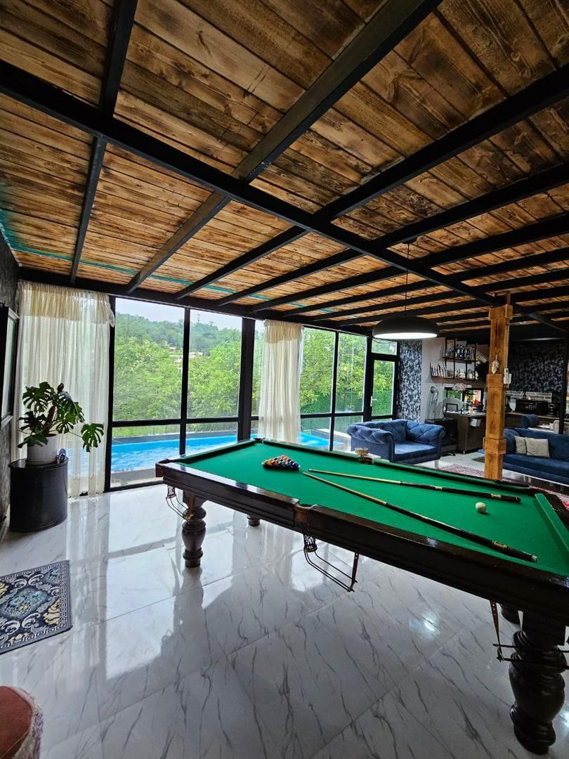 اجاره کلبه استخر روباز جنگلی با بیلیارد آتشدان vlp|اجارهٔ کوتاهمدت ویلا و باغ|ماسال, |دیوار