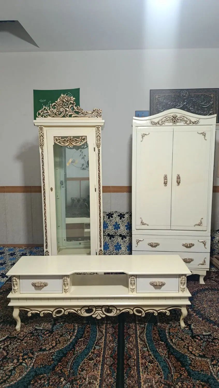 کمد لباس گنجه میز تلویزیون|مبلمان خانگی و میز عسلی|مشهد, نیزه|دیوار