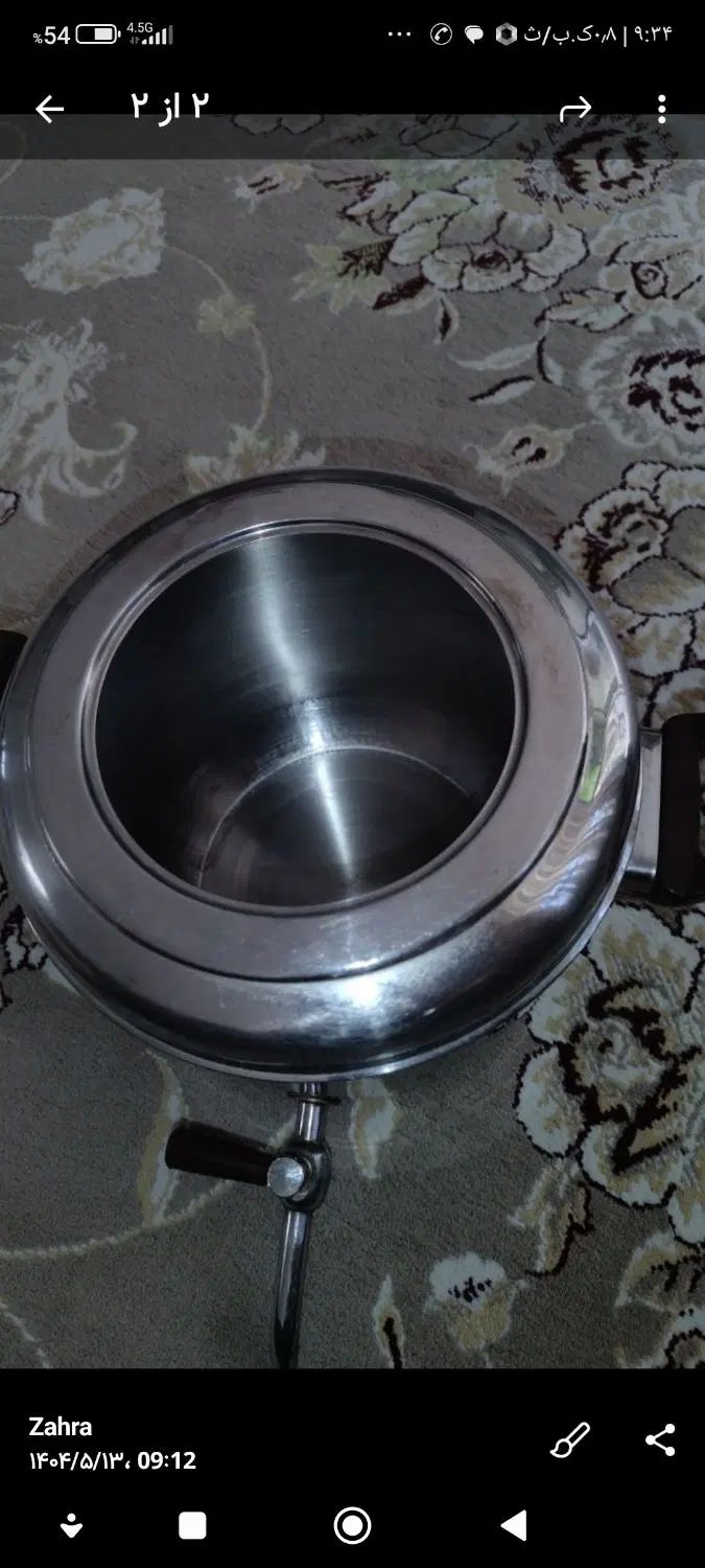 کتری ساده و کتری شیر دار|قوری، کتری، قهوه‌ساز دستی|اصفهان, کارلادان|دیوار