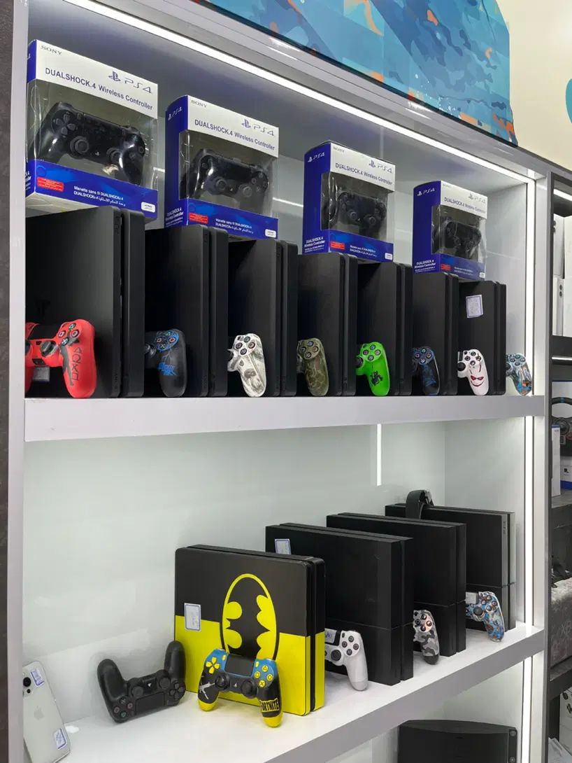 ps4 slim مشکی یک ترابایت همه‌ورژنی موجوده عمده|کنسول، بازی ویدئویی و آنلاین|اصفهان, مفتح|دیوار