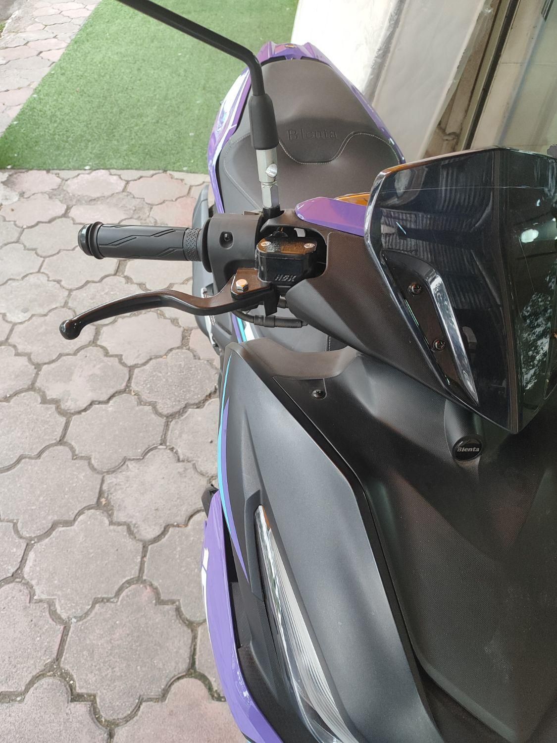 پیشتاز ایروکس 155 بنفش مشکی صفر 1403|موتورسیکلت|رشت, استقامت ۱|دیوار