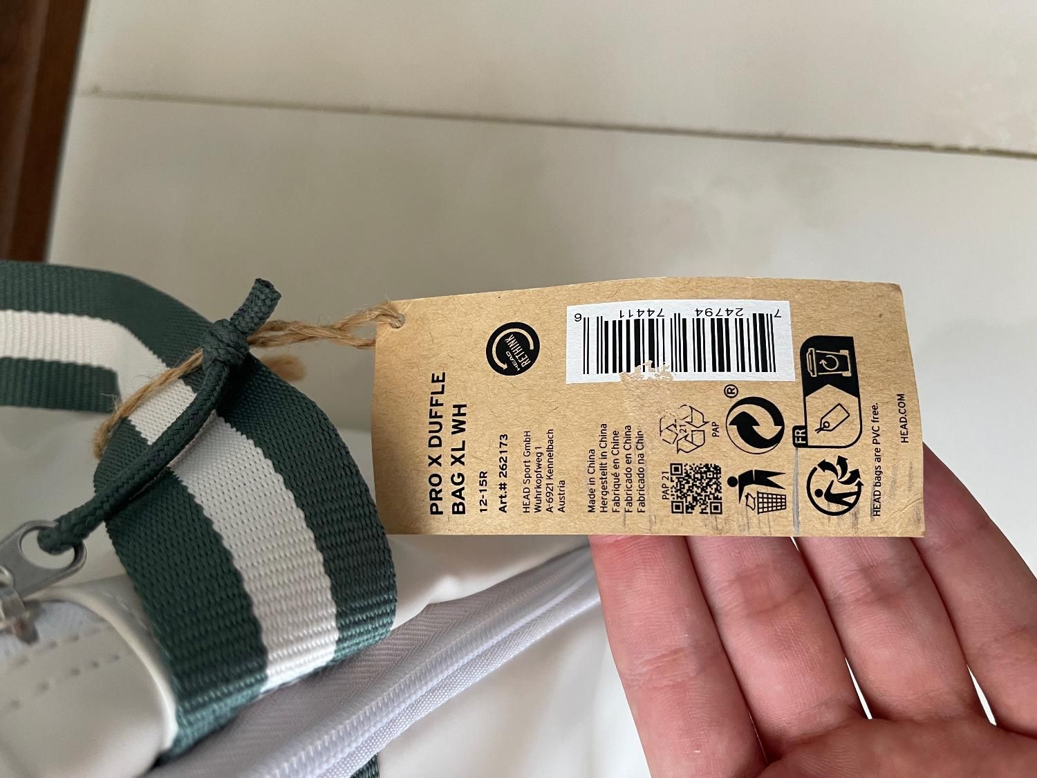 ساک تنیس مدل Pro Xl Duffle|کیف، کفش، کمربند|اصفهان, کوی ولی عصر|دیوار