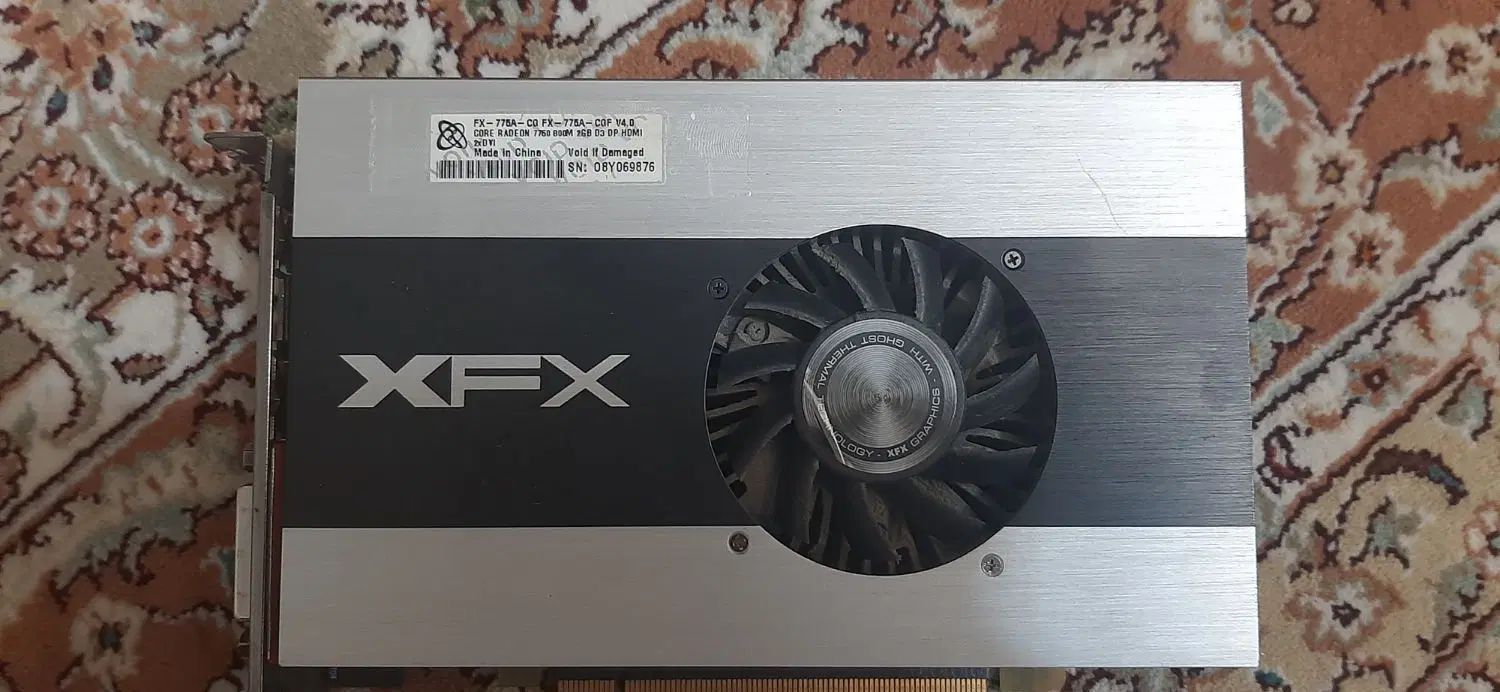 گرافیک xfx 7750 2 gig ddr5|قطعات و لوازم جانبی رایانه|تهران, شهرک هما|دیوار
