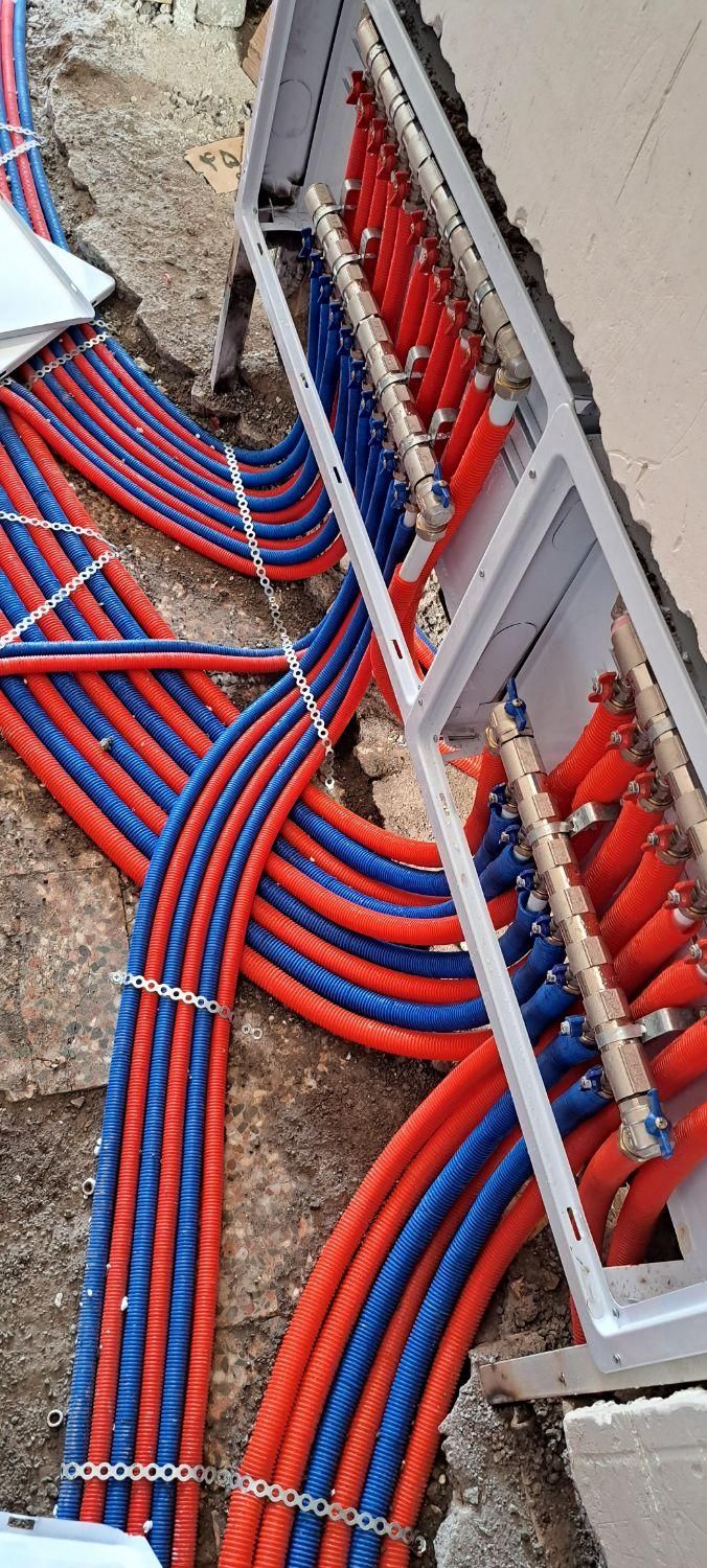 لوله کشی ساختمان کلکتوری،گرمایش از کف،استخر جکوزی|خدمات پیشه و مهارت|لنگرود, |دیوار