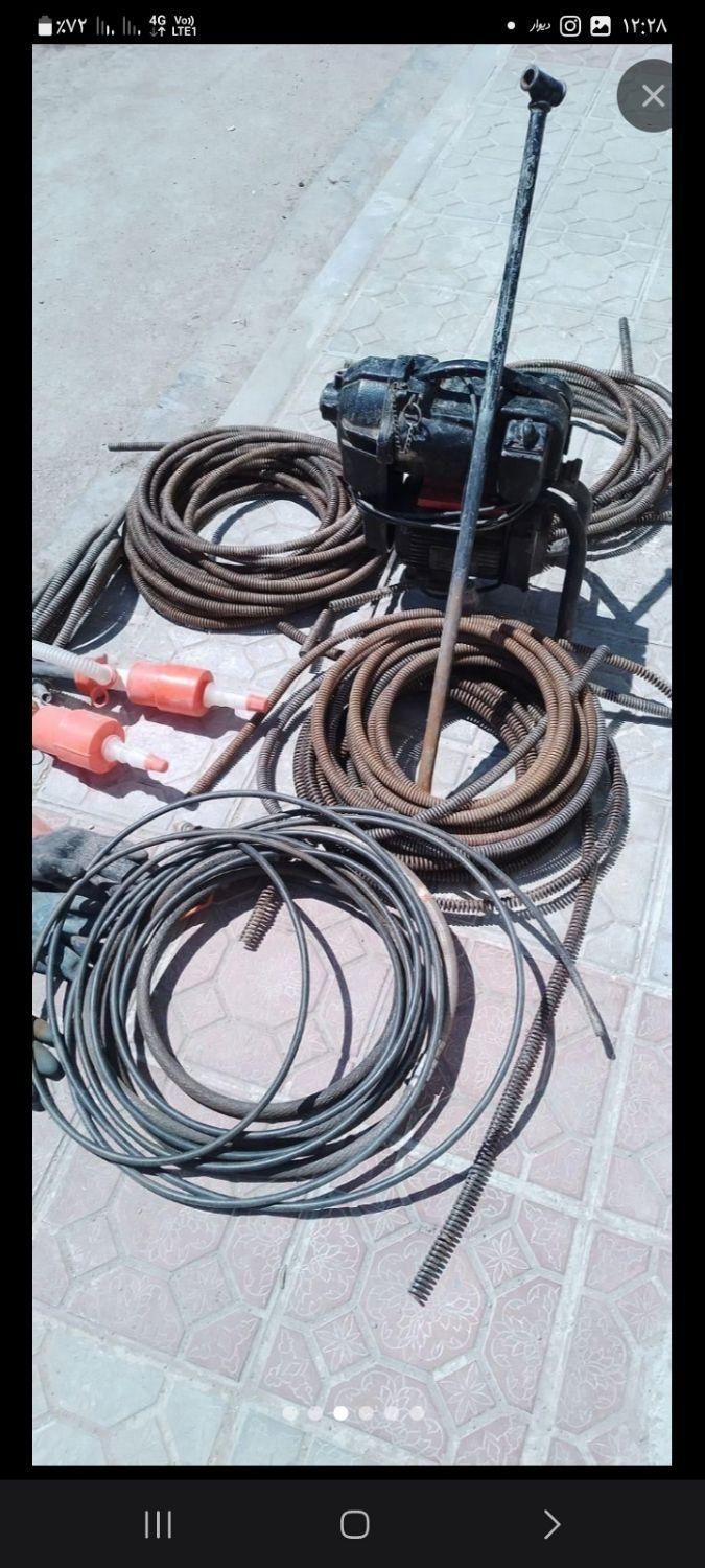 لوله بازکنی*** گرفتگی لوله با فنر|خدمات پیشه و مهارت|آشخانه, |دیوار