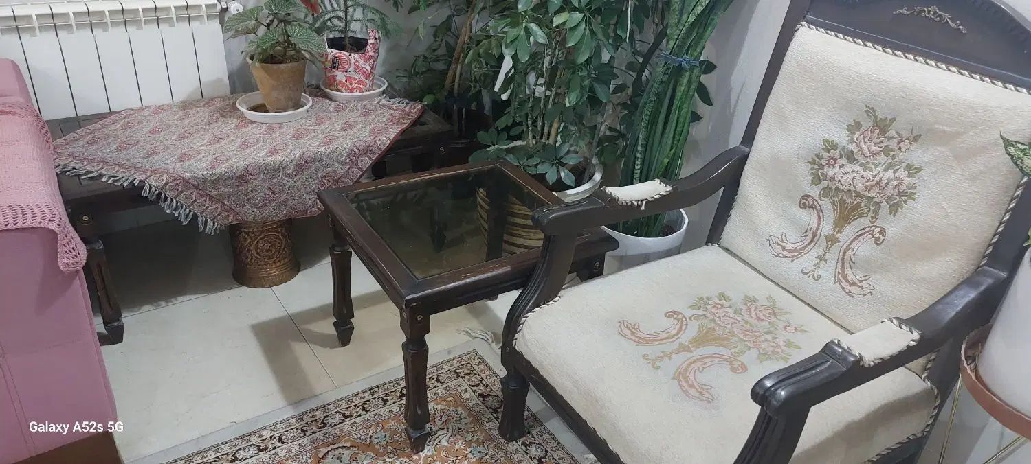 مبل هشت نفره|مبلمان خانگی و میز عسلی|اصفهان, کشاورزی|دیوار