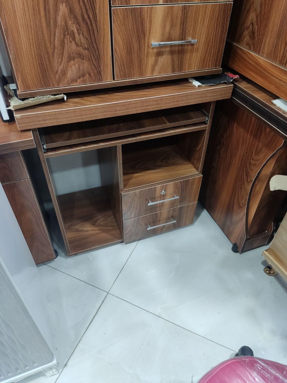 میز مدیریت دو متری ال دار|میز تحریر و کامپیوتر|سراب, |دیوار