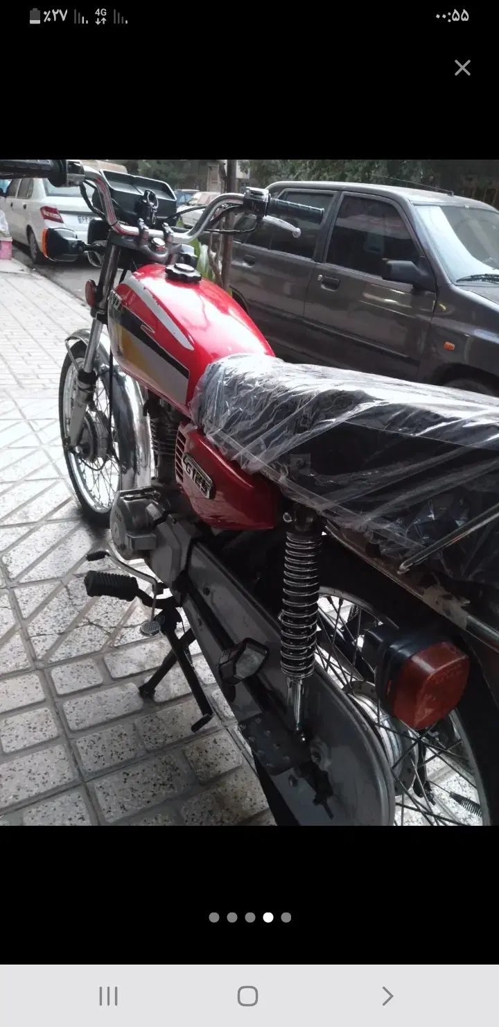 هندا ۱۲۵ تیزتک تمیز مدارک کامل|موتورسیکلت|مشهد, گاز|دیوار