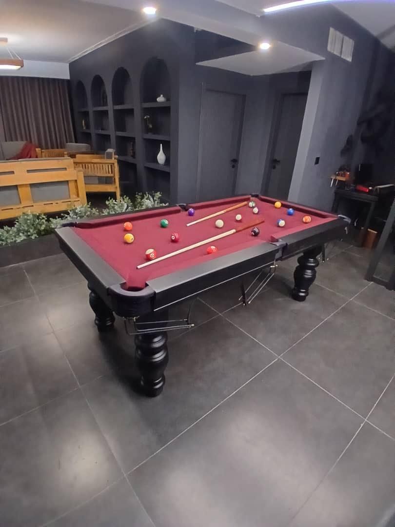میز بیلیارد با لوازم بازی کامل۱۴۰۴|ورزشهای توپی|نوشهر, |دیوار