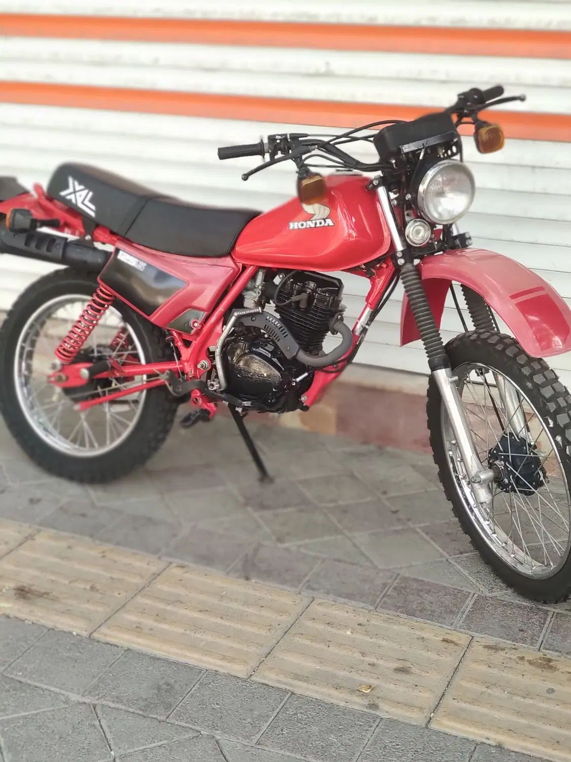 هوندا ژاپنXL125پلاک ملی|موتورسیکلت|تبریز, |دیوار