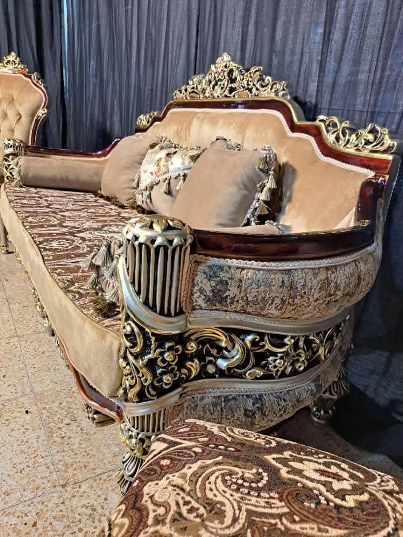 مبل استیل سلطنتی گلایل|مبلمان خانگی و میز عسلی|ارومیه, |دیوار