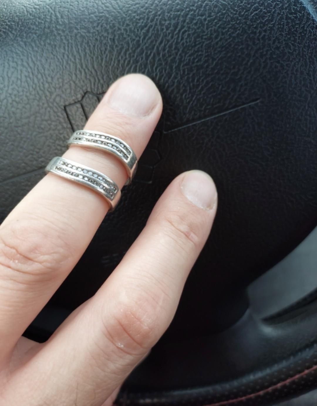 انگشترهای حلقه نقره 925 ایتالیا،گردنبند|جواهرات|تهران, میرداماد|دیوار