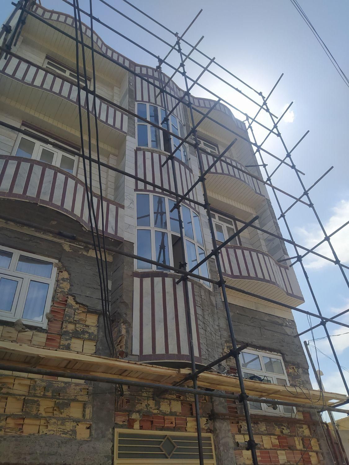 نصب داربست فوری|خدمات پیشه و مهارت|بناب, |دیوار