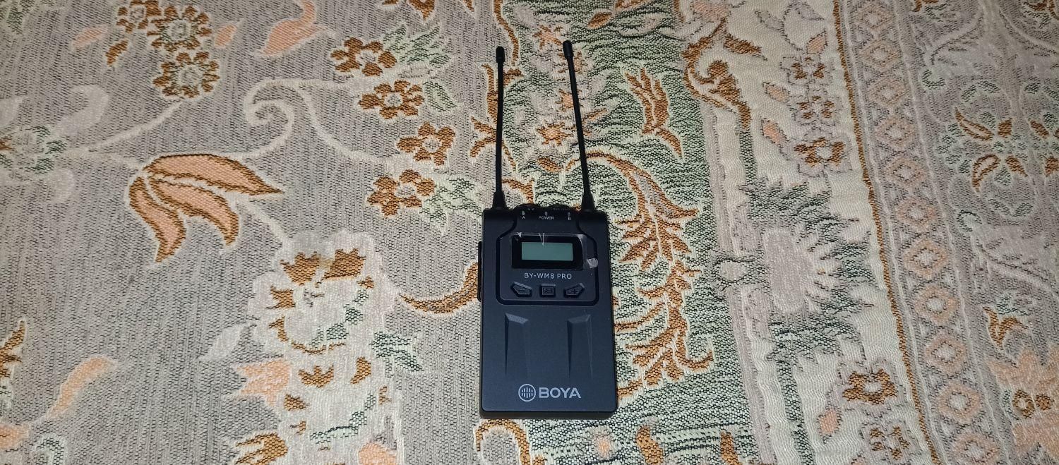 میکروفون وایرلس BOYA BY-WM8 Pro-K2 با کیفیت عالی|سیستم صوتی خانگی|شهریار, |دیوار