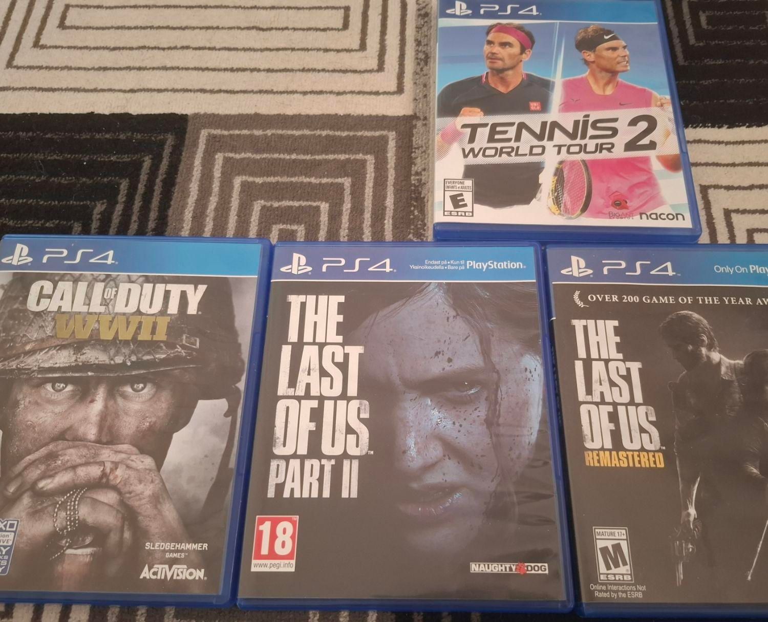 فروش ۴ بازی ps4 - ps5|کنسول، بازی ویدئویی و آنلاین|مشهد, آبکوه|دیوار