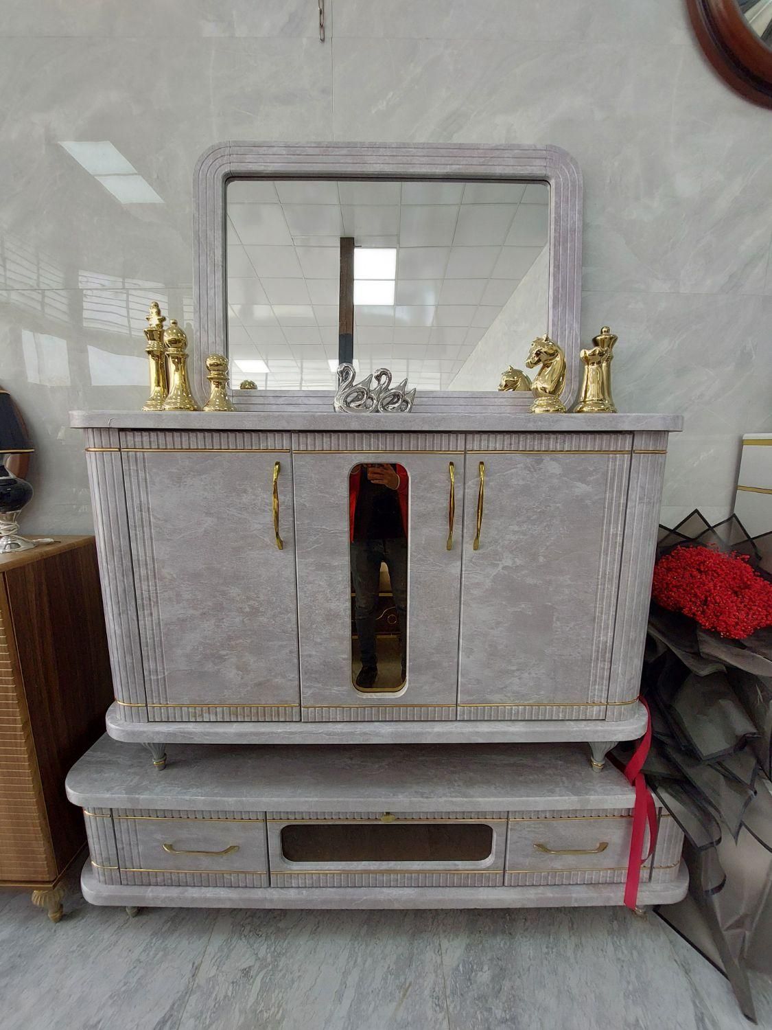 آینه کنسول میز تی وی ست|بوفه، ویترین، کنسول|چهارباغ, |دیوار