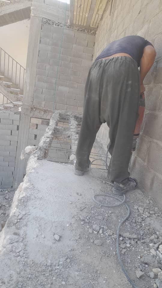 تخریب وشیارزنی وسوراخکاری سقف وچاه کنی فاضلاب|خدمات پیشه و مهارت|بندر کنگان, |دیوار