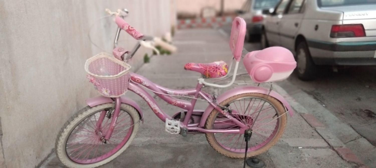 دوچرخه دخترونه.سایز۲۰.خیلی کم استفاده شده.|دوچرخه، اسکیت، اسکوتر|تبریز, |دیوار
