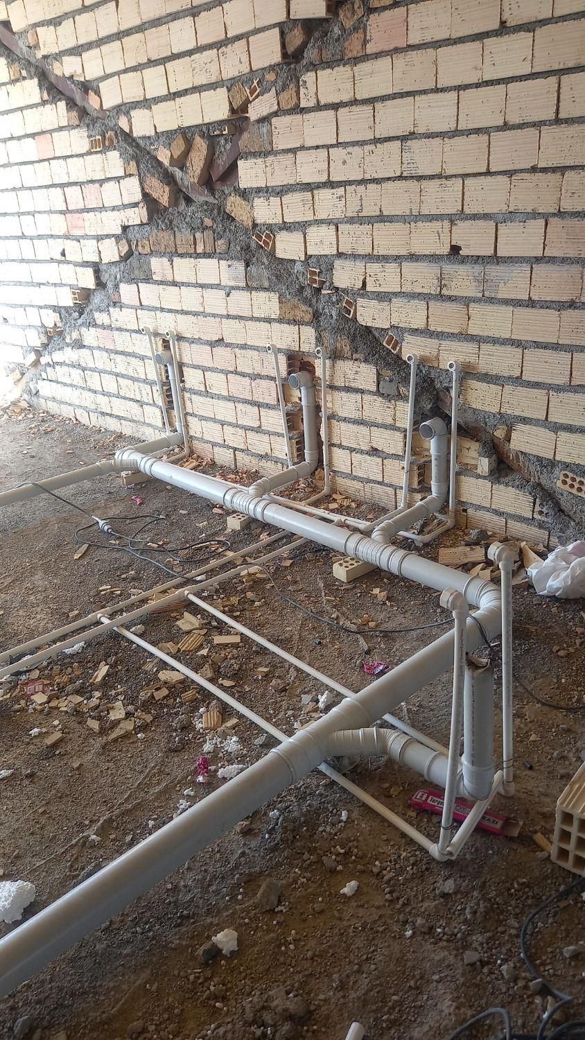 لوله کشی آب و فاضلاب و پکیج و پنج لایه|خدمات پیشه و مهارت|بروجرد, |دیوار