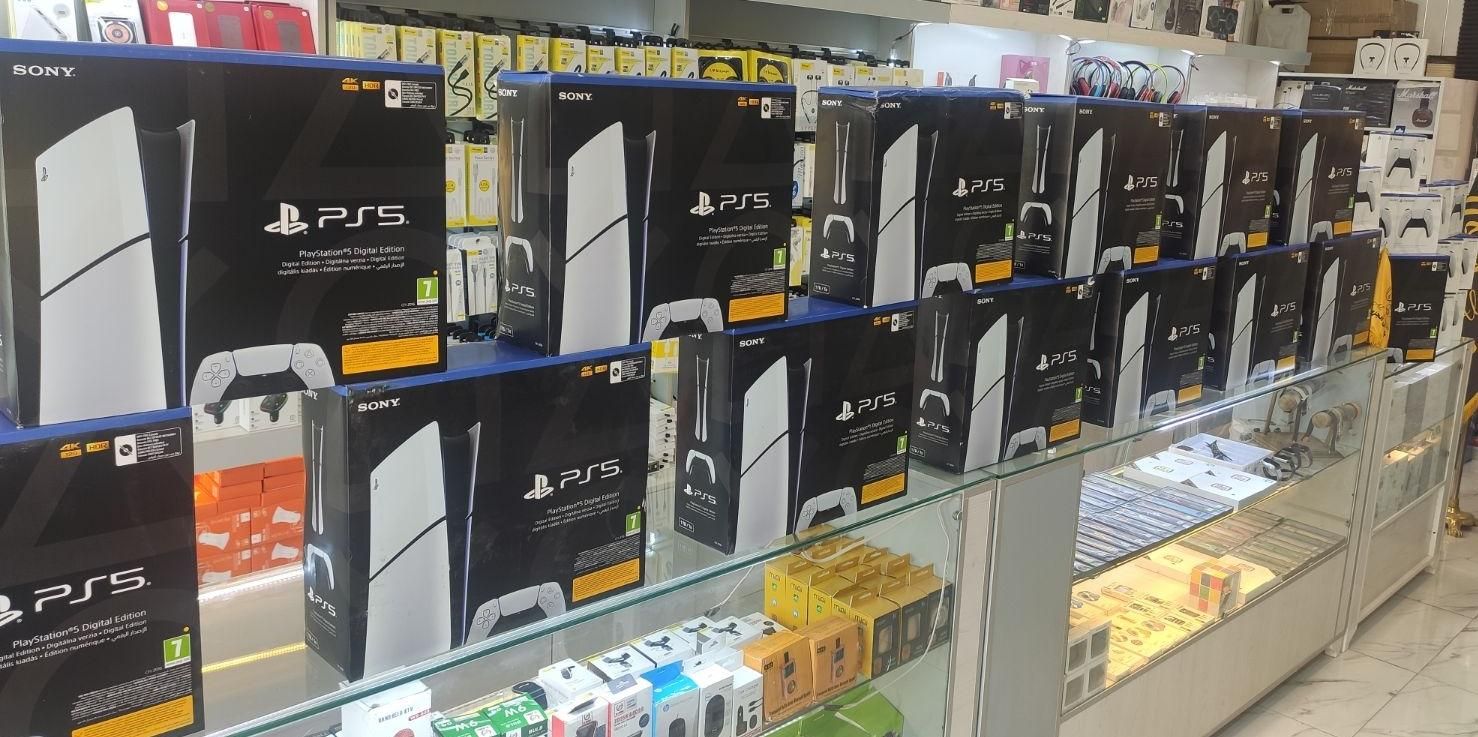 دیجیتال Ps5 slim * عمده و تک|کنسول، بازی ویدئویی و آنلاین|سیرجان, |دیوار