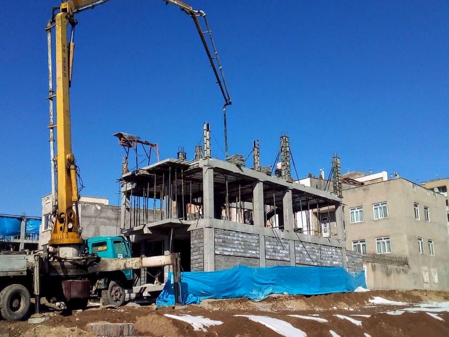 پیمانکاری ساختمان. اجرای سقف. استخر .آرماتوربندی|خدمات پیشه و مهارت|پردیس, فاز ۴|دیوار