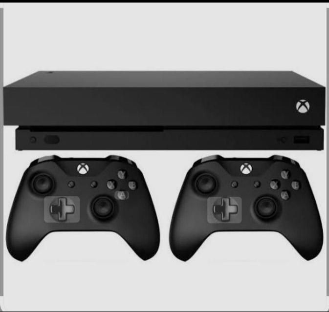 کنسول xbox one x دو دسته،پایه شارژ و بازی های روز|کنسول، بازی ویدئویی و آنلاین|کازرون, |دیوار