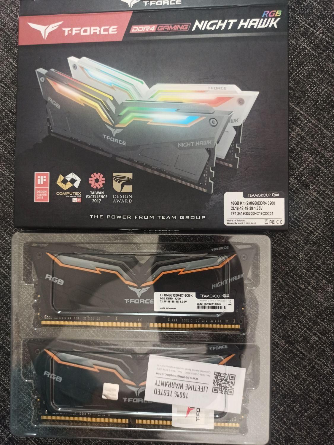 رم 16 گیگ ddr4|قطعات و لوازم جانبی رایانه|خمینی‌شهر, |دیوار