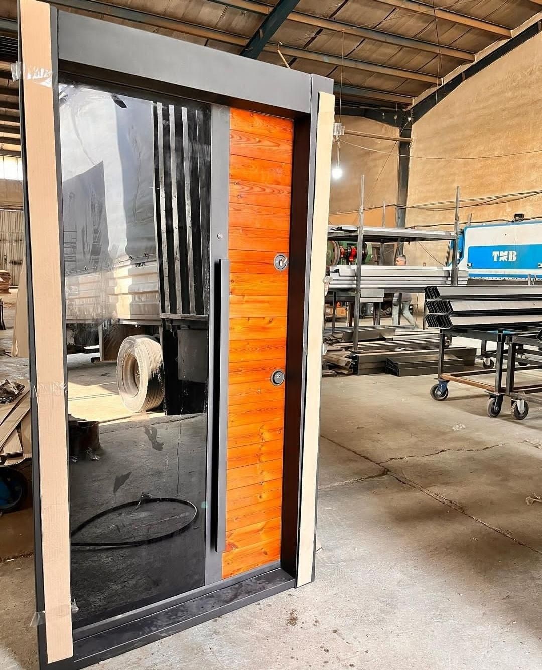 درب ضدسرقت سکوریت ترک ضد سرقت مدرن|مصالح و تجهیزات ساختمان|بابل, |دیوار