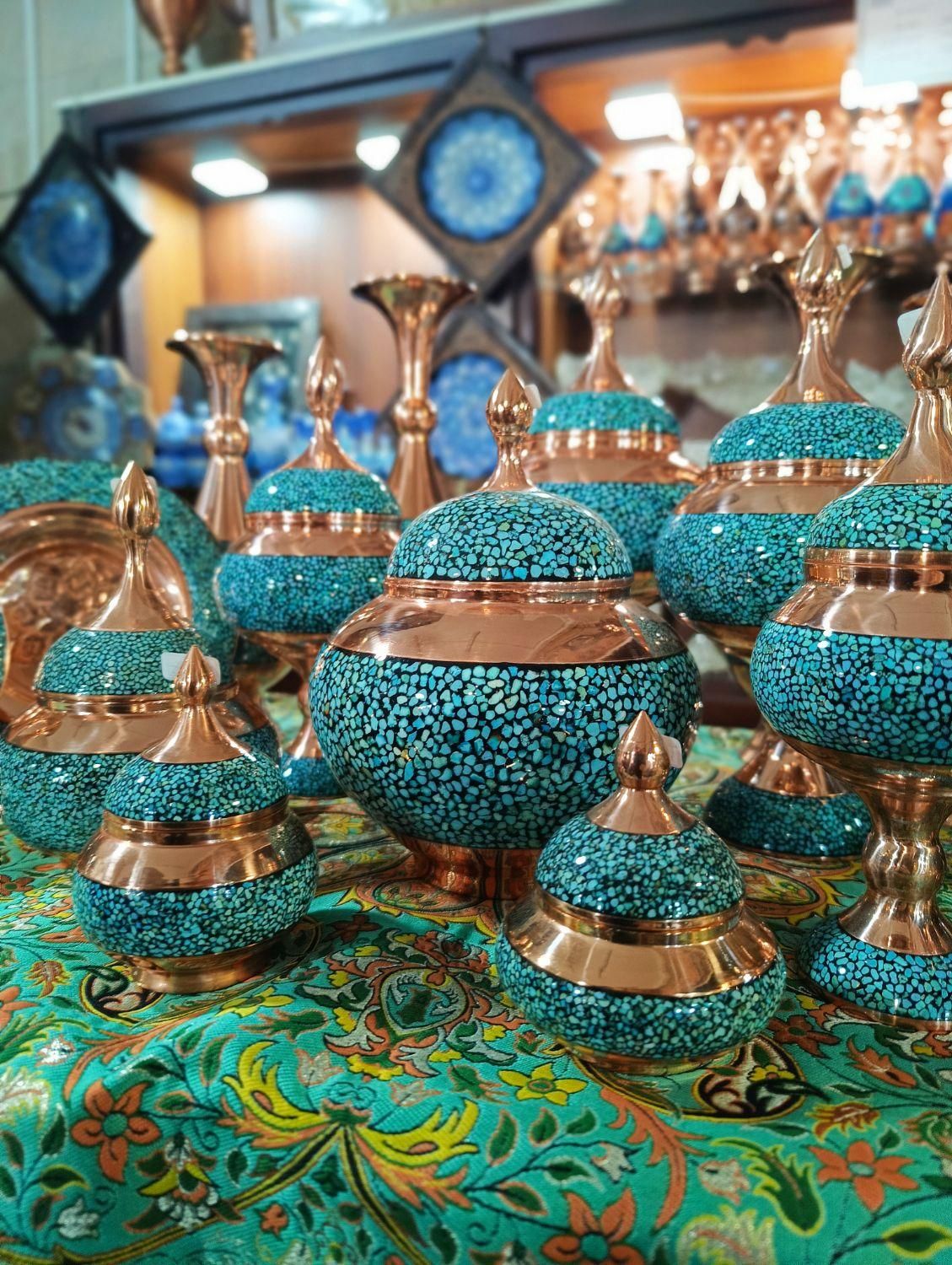 صنایع دستی مس فیروزه کوبی|صنایع دستی و سایر لوازم تزئینی|تهران, پامنار|دیوار
