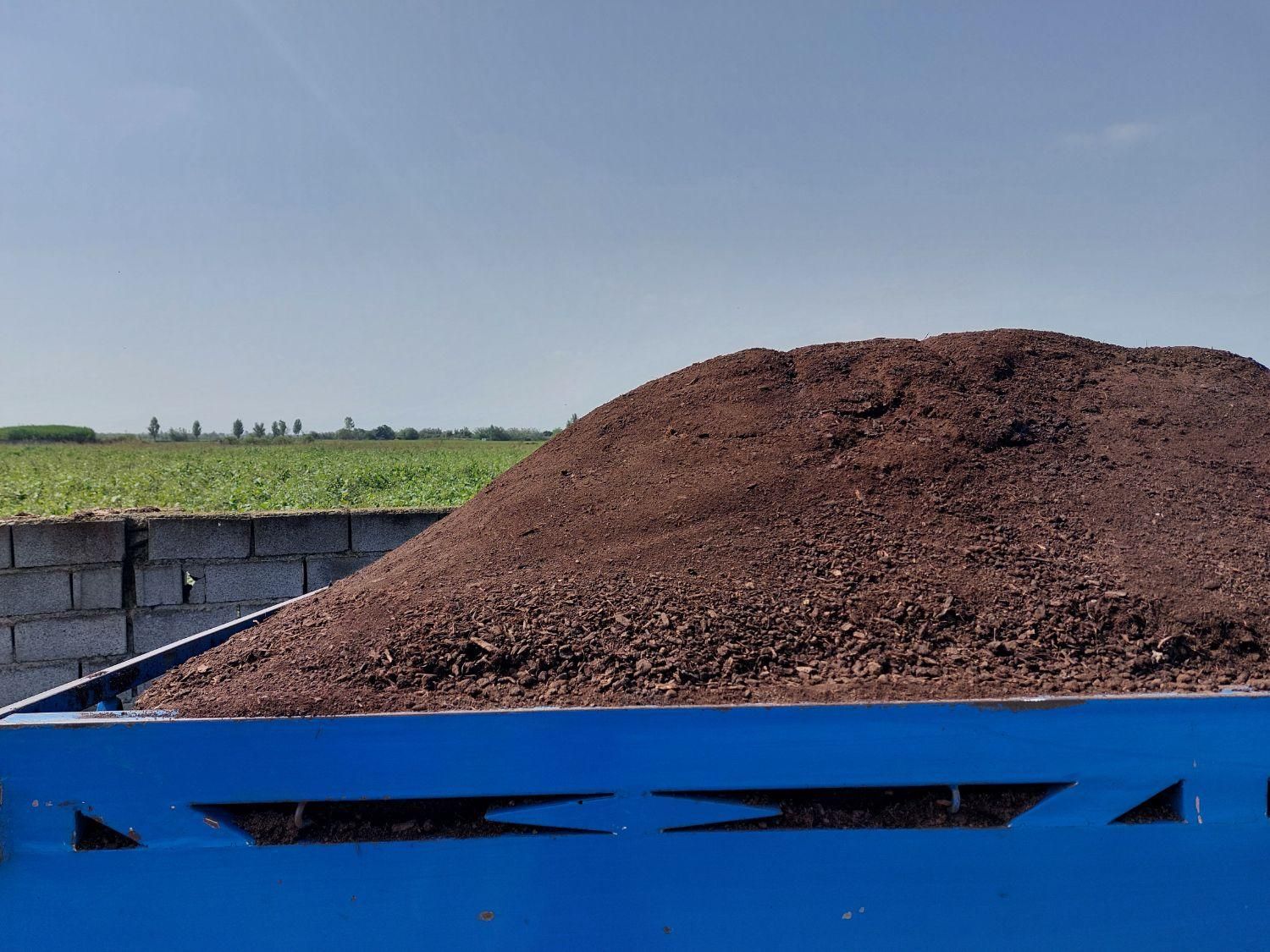 کمپوست برای سینی نشا و گلخانه نهالستان توت فرنگی|گل و گیاه طبیعی|بابل, |دیوار