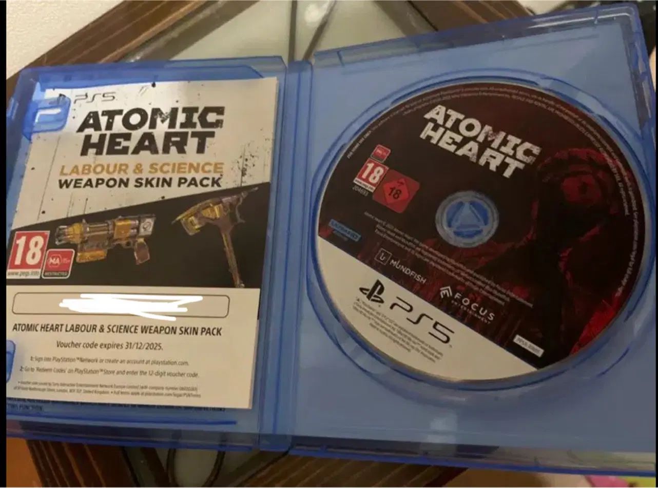 بازی ps5 atomic heart|کنسول، بازی ویدئویی و آنلاین|رشت, گلباغ نماز|دیوار