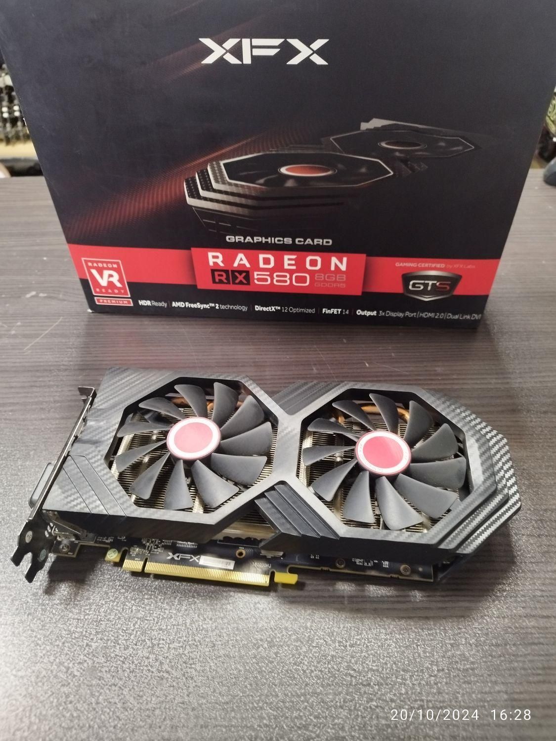 کارت گرافیک xfx rx580 8g با مهلت تست|قطعات و لوازم جانبی رایانه|تهران, جمهوری|دیوار