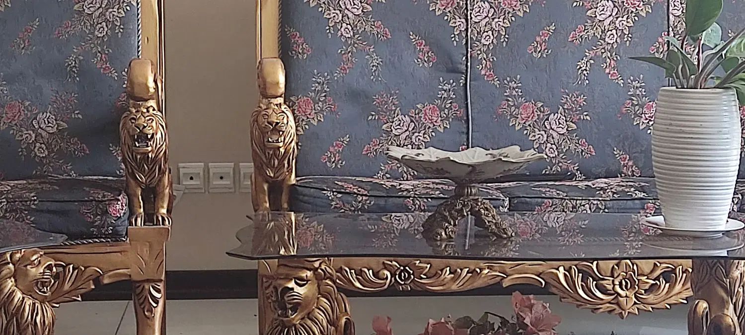 سلام فروش مبل تمام شیر.کارشده بادست|مبلمان خانگی و میز عسلی|اصفهان, ملک‌شهر|دیوار