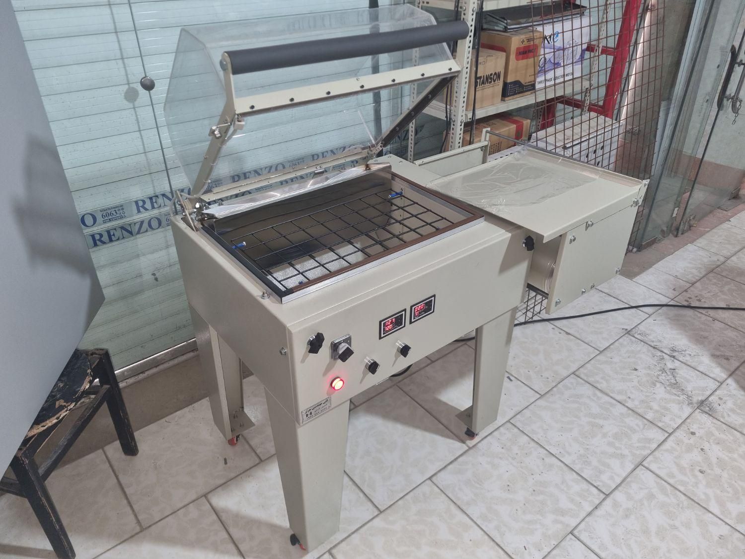 دستگاه شیرینگ پک کابینی شرینگ حرارتی شیرینک کوچک|ماشین‌آلات صنعتی|مشهد, توس (بلوار توس)|دیوار