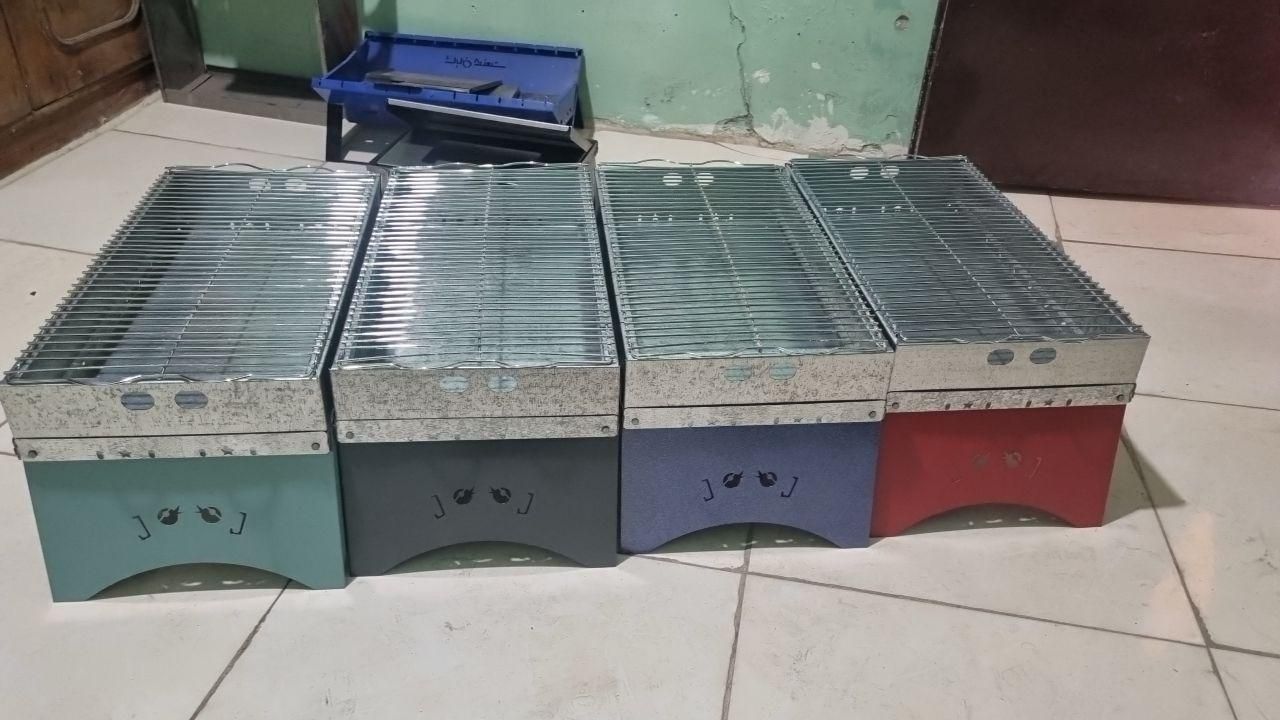 منقل،بخاری هیزمی،کباب پز تاشو،باربیکیوگریل طرح جوج|اجاق گاز و لوازم برقی پختوپز|کهریزک, |دیوار