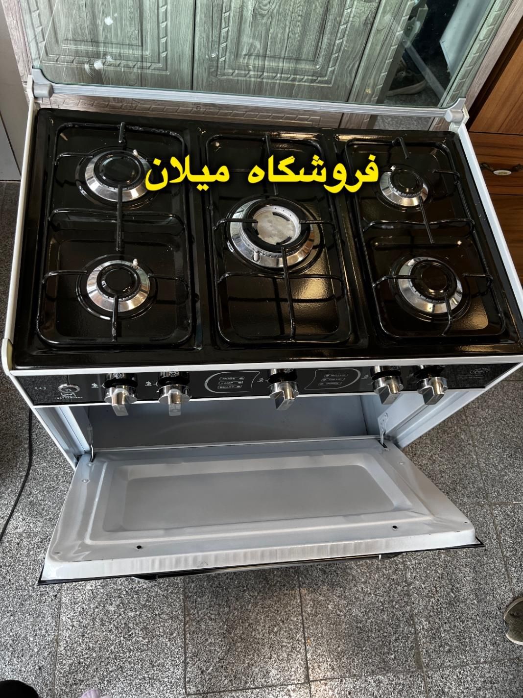 اجاق گاز طرح فر لعابی /رنگبندی موجوده/کابینتی|اجاق گاز و لوازم برقی پخت‌وپز|تهران, جی|دیوار