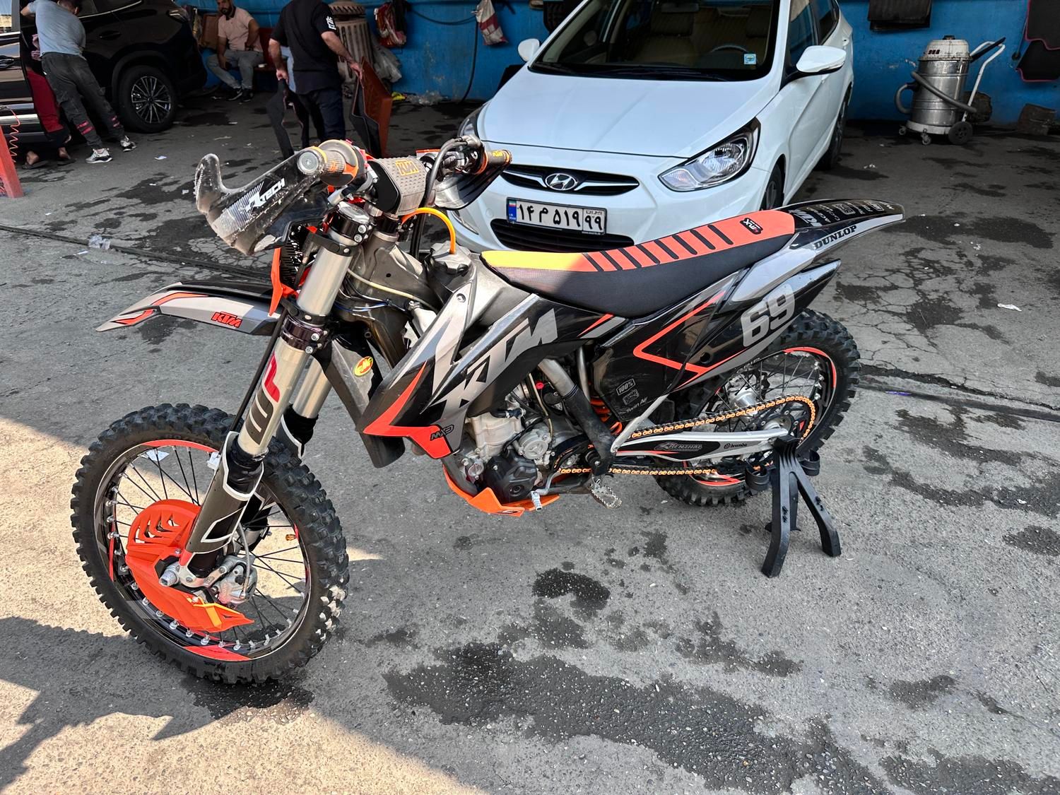 Ktm350 sxfکی تی ام ۳۵۰ کراس|موتورسیکلت|تهران, لویزان|دیوار