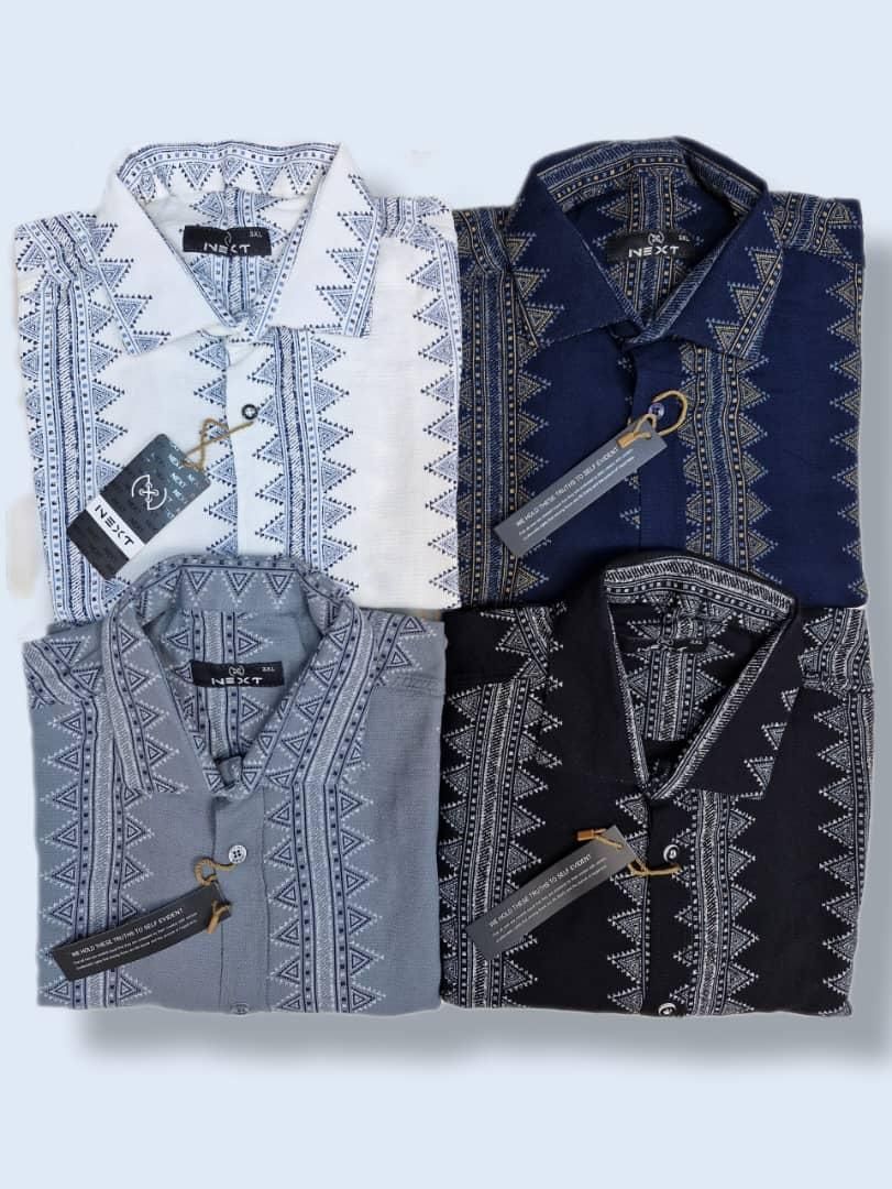 پیراهن کنفی پنبه چاپ سایز بزرگ|لباس|تهران, خزانه|دیوار