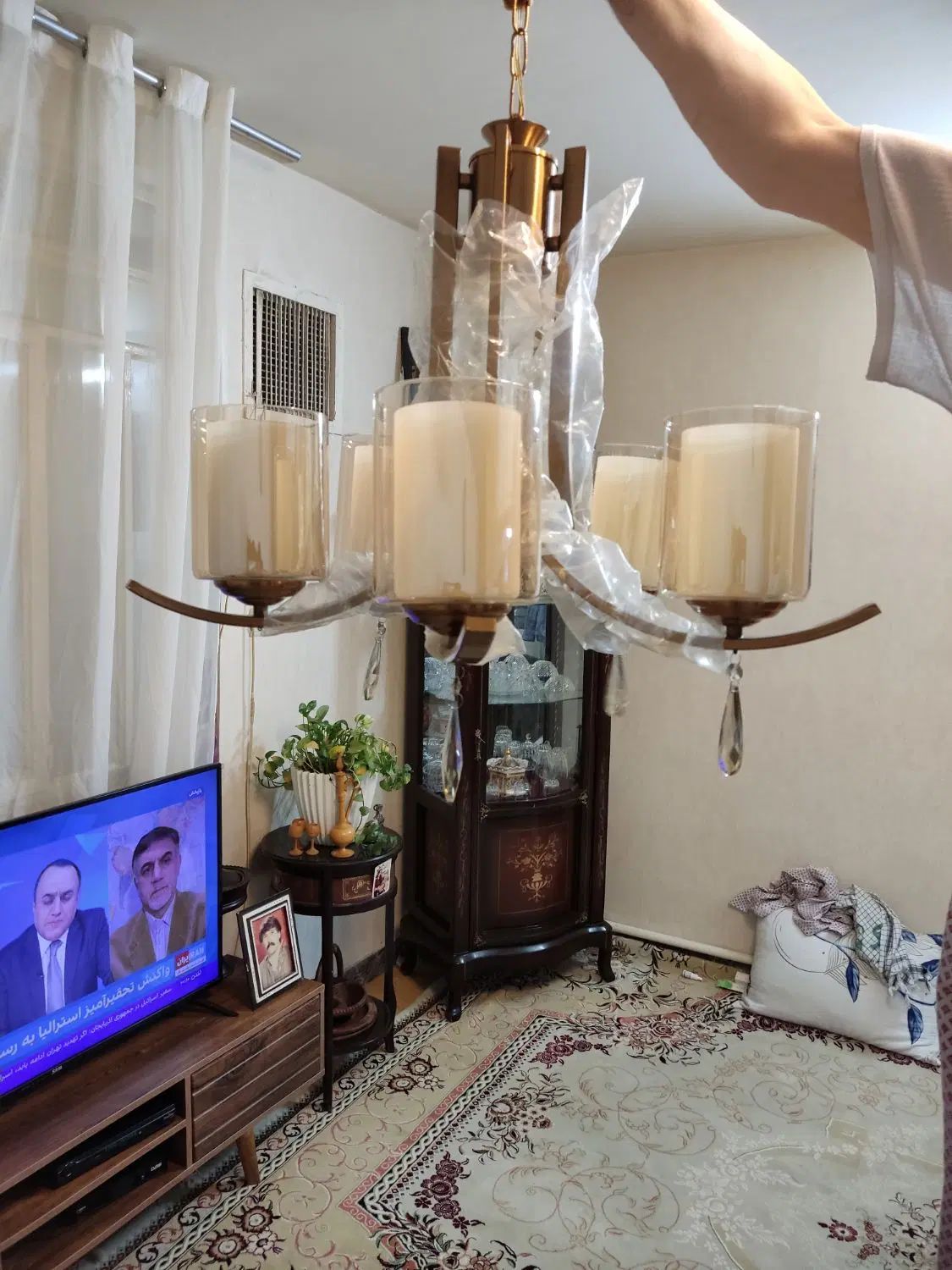 لوستر نوع اصلان استفاده نشده|لوستر و چراغ آویز|کرج, کمال‌شهر|دیوار