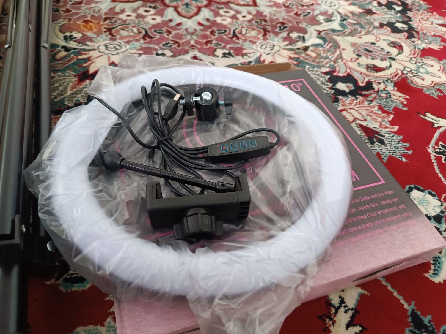 رینگ لایت 10اینچ|دوربین عکاسی و فیلم‌برداری|خرمشهر, |دیوار