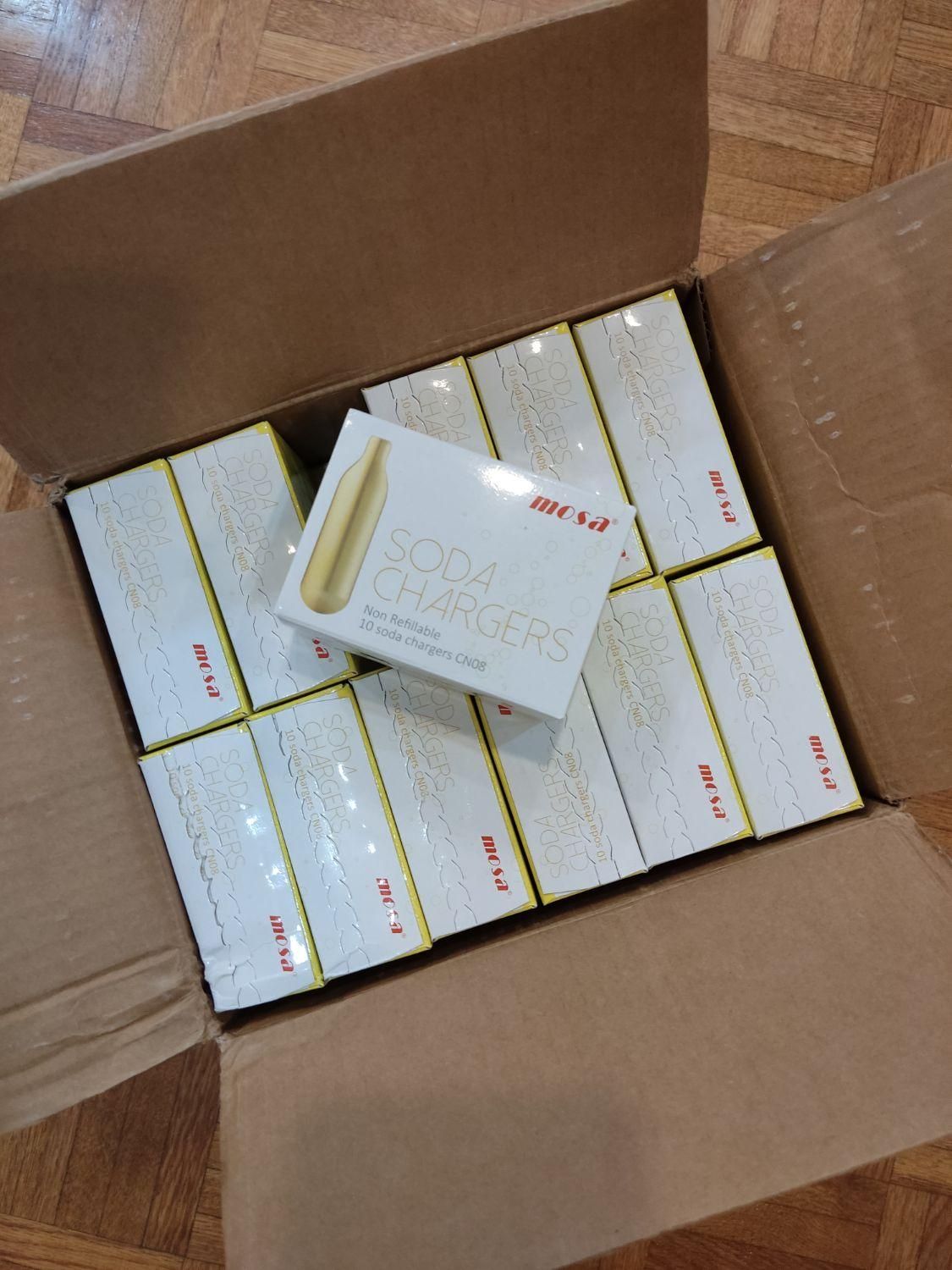 فروش عمده کپسول خامه و سودا مسا Mosa|کافیشاپ و رستوران|تهران, هروی|دیوار