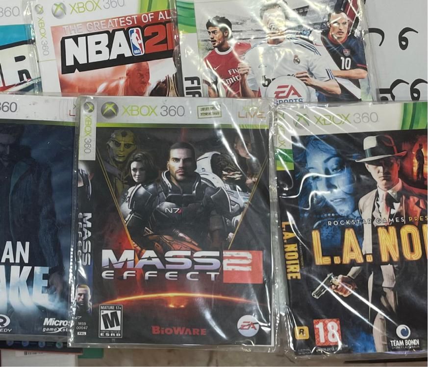 تعدادی بازی Xbox 360 CD|کنسول، بازی ویدئویی و آنلاین|تهران, شادمهر|دیوار