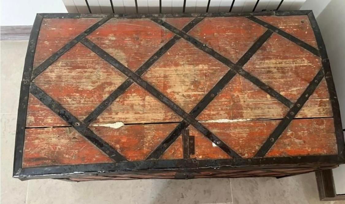 صندوق  چوبی قدیمی|صنایع دستی و سایر لوازم تزئینی|تهران, فرحزاد|دیوار