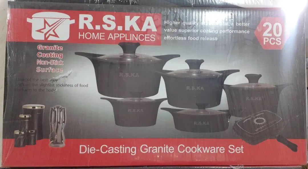 سرویس قابلمه‌ RSK گرانیتی|ظروف پخت‌وپز|مشهد, کوی المهدی|دیوار
