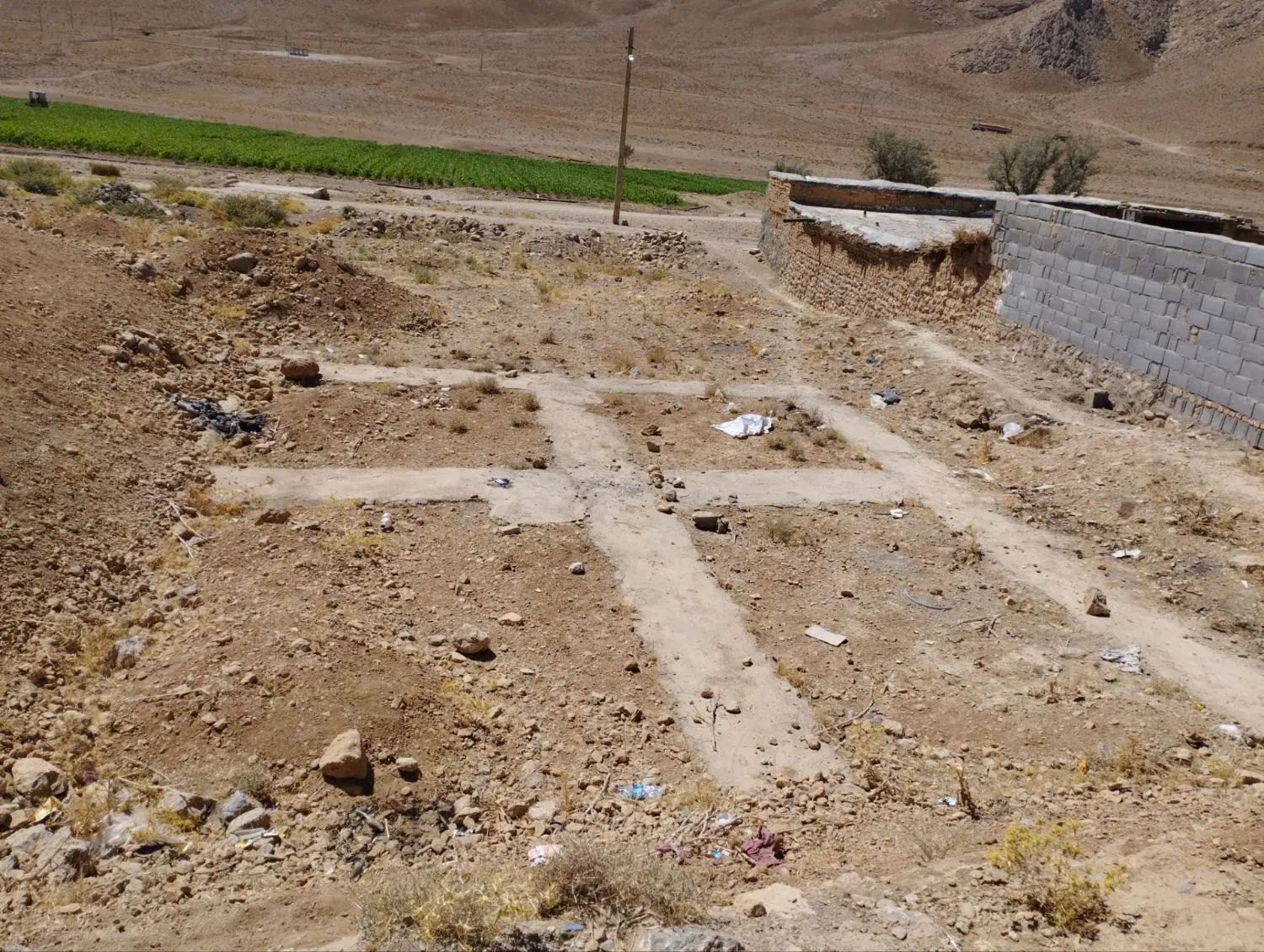 زمین مسکونی و باغی  آدرس روستای دهنو بروجن|فروش زمین و ملک کلنگی|بروجن, |دیوار